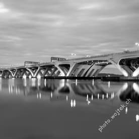 Woodrow Wilson Bridge at Night Washington DC