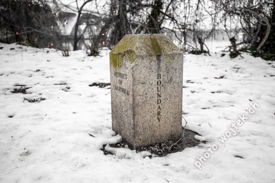 District of Columbia Boundary Marker Washington DC