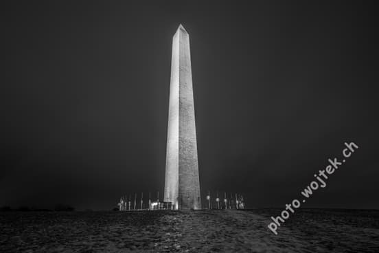 Washington Monument at Night Washington DC