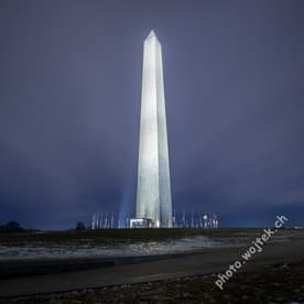 Washington Monument at Night Washington DC