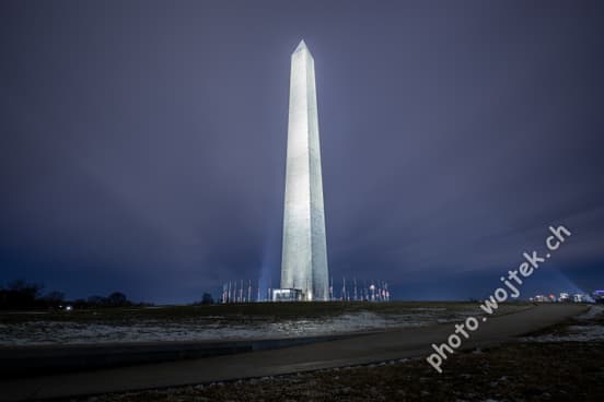 Washington Monument at Night Washington DC