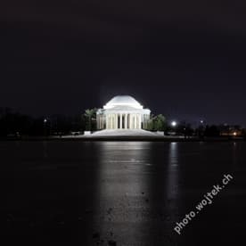Jefferson Memorial at Night Washington DC