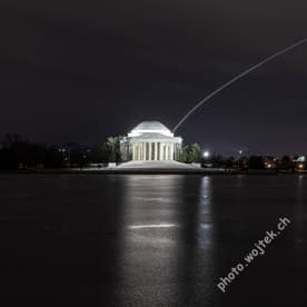 Jefferson Memorial at Night Washington DC