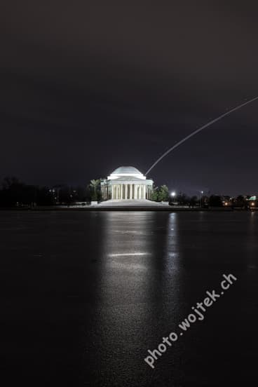 Jefferson Memorial at Night Washington DC