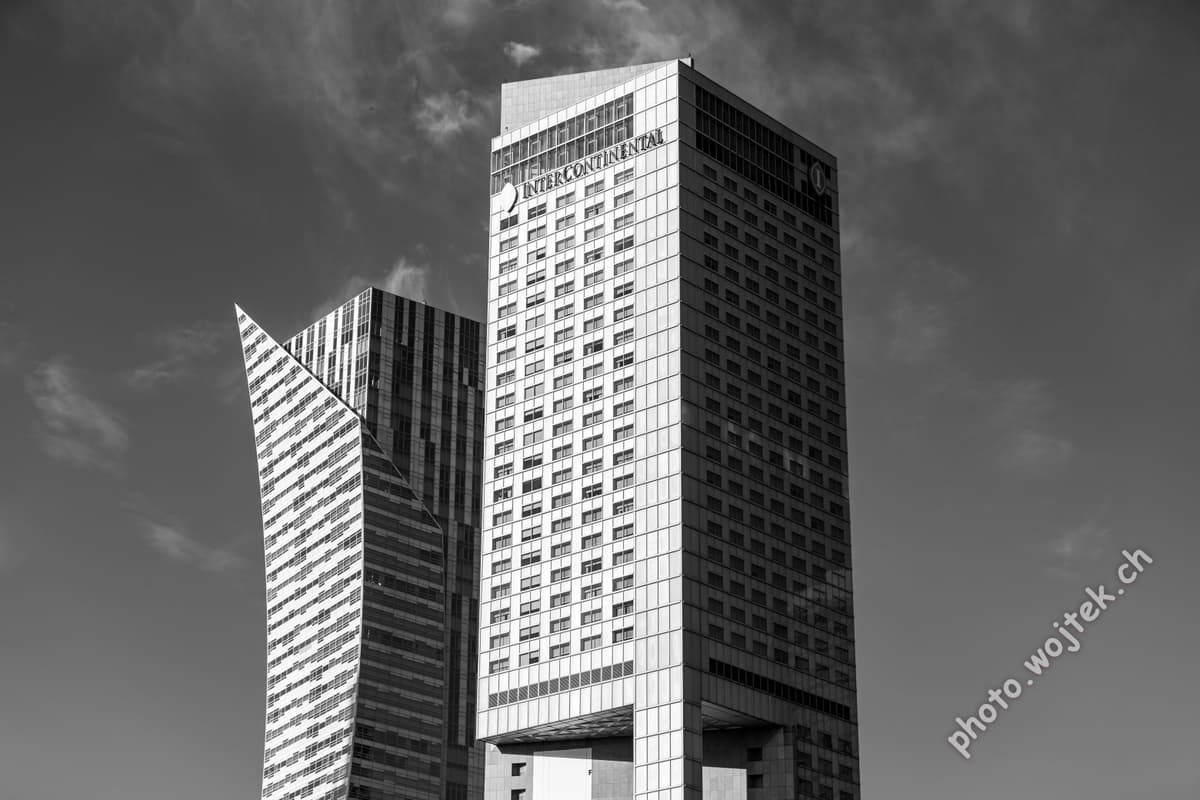 InterContinental Hotel and Skyliner Tower Warsaw Poland