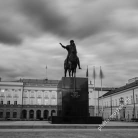 Equestrian Statue of Prince Józef Poniatowski Warsaw Poland