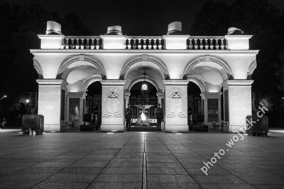 Tomb of the Unknown Soldier Warsaw Poland