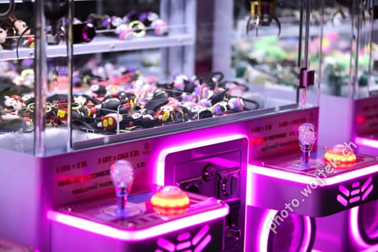 Claw Machine Arcade Game Warsaw Poland