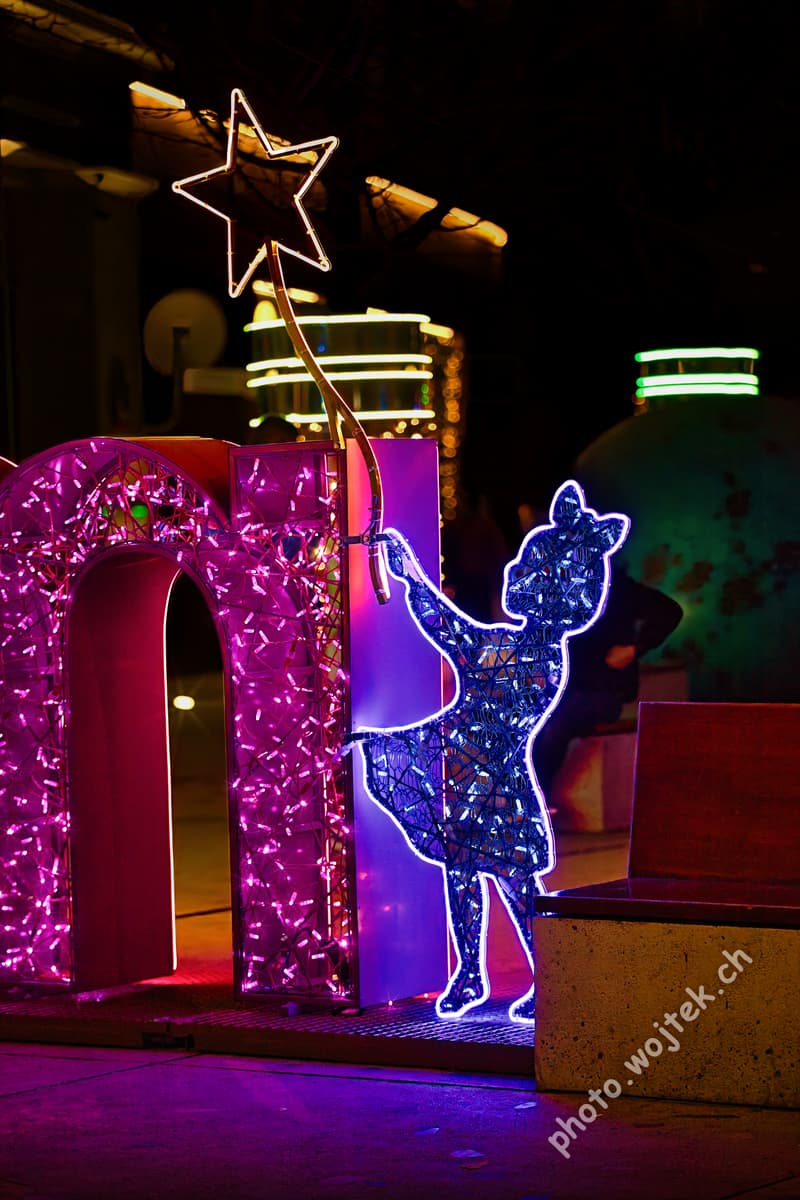 Girl Neon Light Decoration Warsaw Poland