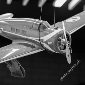 Model Airplane Exhibit Swiss Museum of Transport Luzern