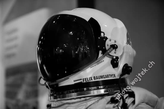 Felix Baumgartner Space Helmet Swiss Museum Luzern