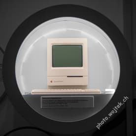 Macintosh Classic II computer Swiss Museum of Transport Luzern