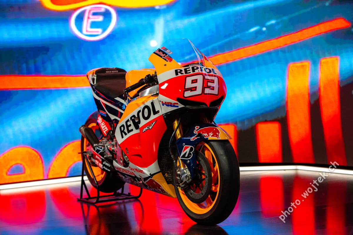 Repsol Honda MotoGP Bike Swiss Museum Luzern