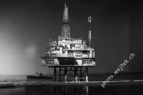Oil Rig Model Swiss Museum of Transport Luzern