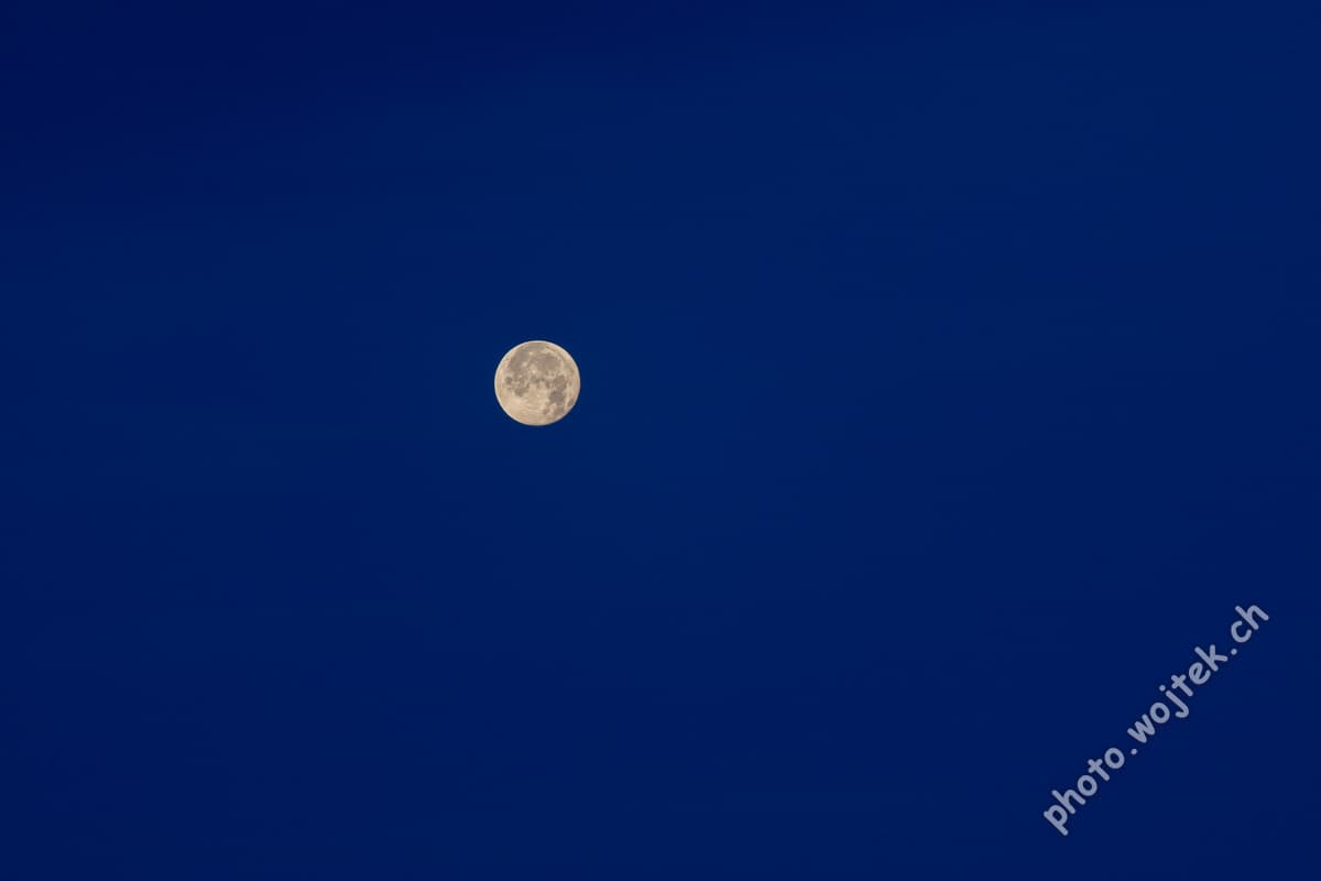 Full Moon in Kolobrzeg Poland