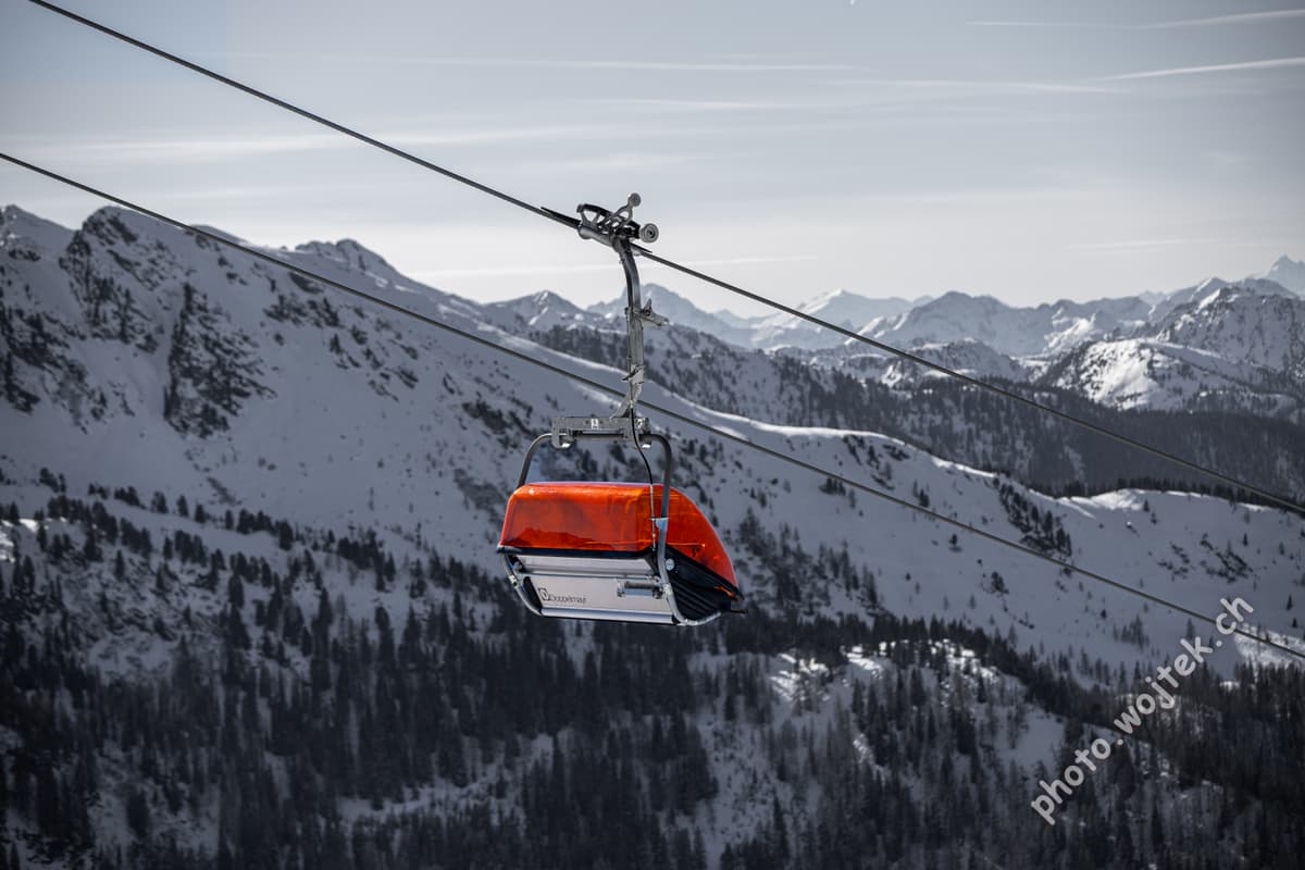 Ski Lift Chair Schladming Austria