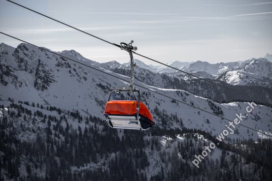 Ski Lift Chair Schladming Austria